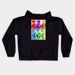 Basketball Team Colored Kids Hoodie